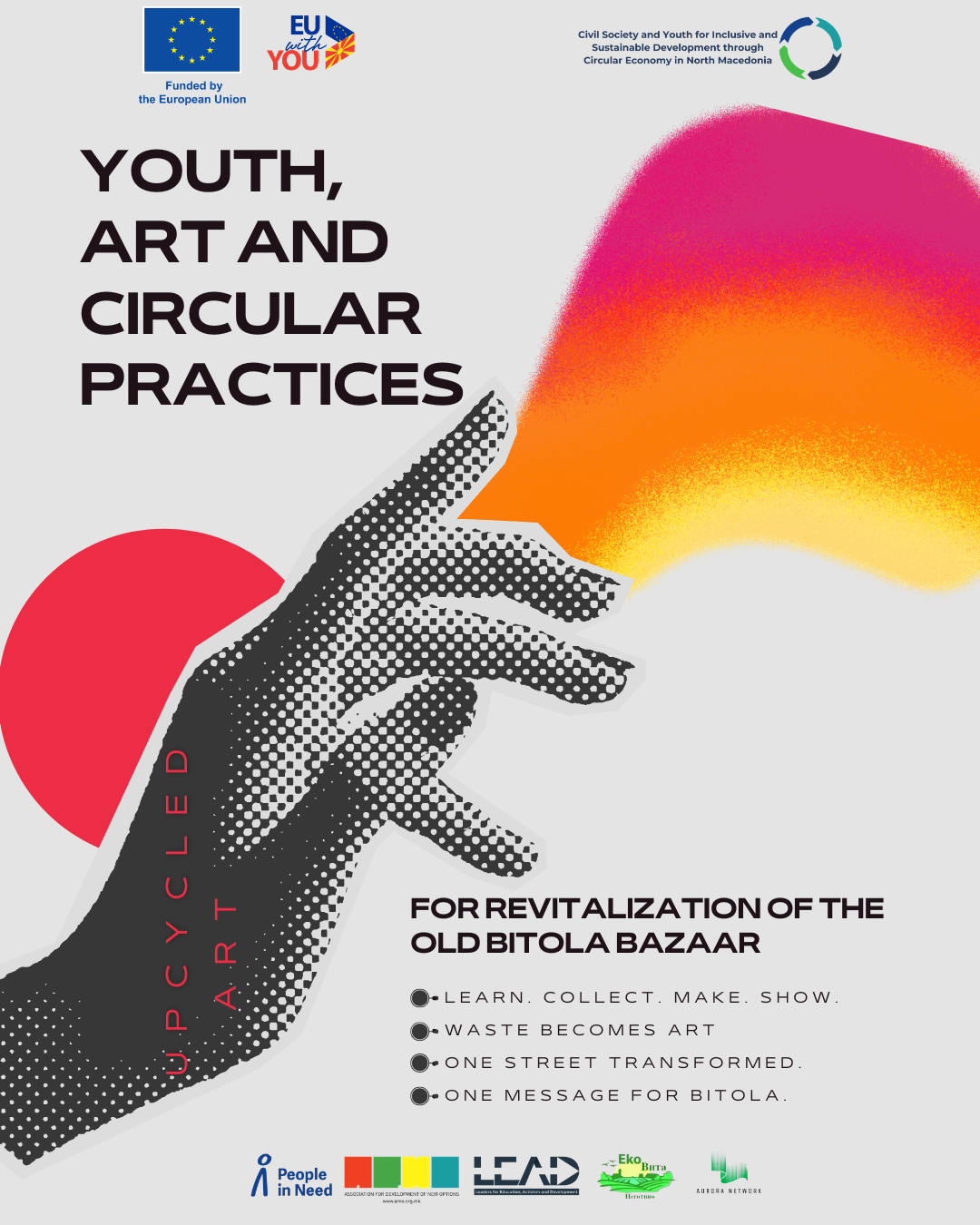Youth, Art and Circular Practices for the Revitalisation of the Old Bitola Bazaar